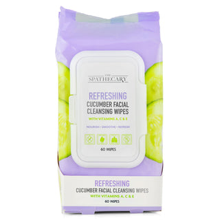 Refreshing Cucumber Facial Cleansing Wipes