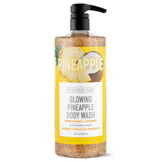 Glowing Pineapple Exfoliating Body Wash with Vitamin C & Coconut