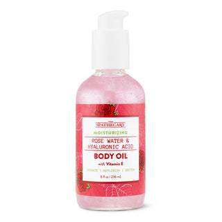 Moisturizing Rose Water & Hyaluronic Acid Body Oil
