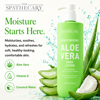 Moisturizing Aloe Vera Body Lotion with Vitamin E & Coconut Water