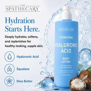 Hydrating Hyaluronic Acid Body Lotion with Squalene and Shea Butter