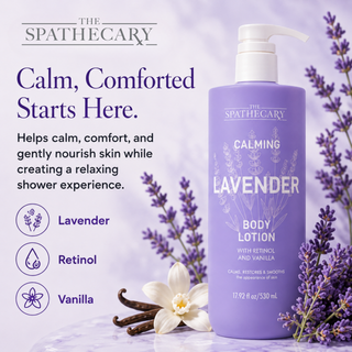 Calming Lavender Body Lotion with Retinol & Vanilla