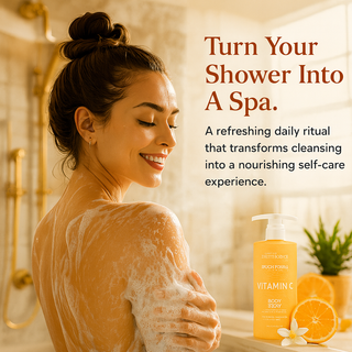 Brightening Vitamin C Body Wash with Niacinamide & Orange Blossom