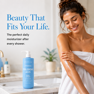 Hydrating Hyaluronic Acid Body Lotion with Squalene and Shea Butter