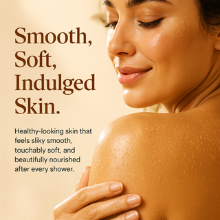 Smoothing Honey Body Wash with Jojoba Oil & Coconut Milk.