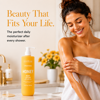 Smoothing Honey Body Lotion with Jojoba Oil & Coconut Milk