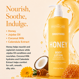 Smoothing Honey Body Lotion with Jojoba Oil & Coconut Milk