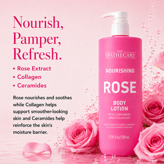 Nourishing Rose Body Lotion with Collagens & Ceramides