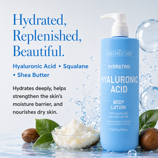 Hydrating Hyaluronic Acid Body Lotion with Squalene and Shea Butter