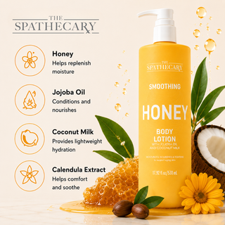 Smoothing Honey Body Lotion with Jojoba Oil & Coconut Milk