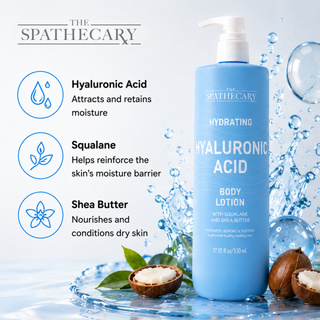 Hydrating Hyaluronic Acid Body Lotion with Squalene and Shea Butter