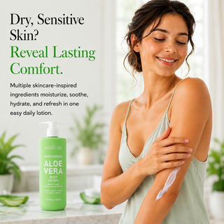 Moisturizing Aloe Vera Body Lotion with Vitamin E & Coconut Water