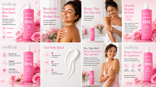 Nourishing Rose Body Lotion with Collagens & Ceramides