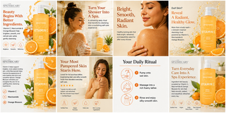 Brightening Vitamin C Body Wash with Niacinamide & Orange Blossom