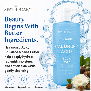 Hydrating Hyaluronic Acid Body Wash with Squalene and Shea Butter