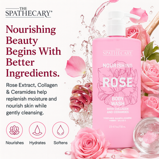 Nourishing Rose Body Wash with Collagens & Ceramides