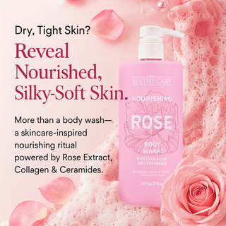 Nourishing Rose Body Wash with Collagens & Ceramides